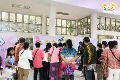 งาน Breast Cancer Awareness Month ประจำปี 2566 สถานวิทยามะเร็งศิริราช คณะแพทยศาสตร์ศิริราชพยาบาล มหาวิทยาลัยมหิดล