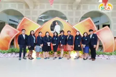 พิธีวางพวงมาลาเนื่องในวันมหิดล ปี 2563 สถานวิทยามะเร็งศิริราช คณะแพทยศาสตร์ศิริราชพยาบาล มหาวิทยาลัยมหิดล