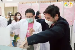 กิจกรรม Rethink Pink We Care ประจำปี 2565 สถานวิทยามะเร็งศิริราช คณะแพทยศาสตร์ศิริราชพยาบาล มหาวิทยาลัยมหิดล