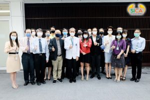 ทีมอมตะมหิดลเยี่ยมชมศูนย์ที่เกี่ยวกับโรคมะเร็ง ปี 2563