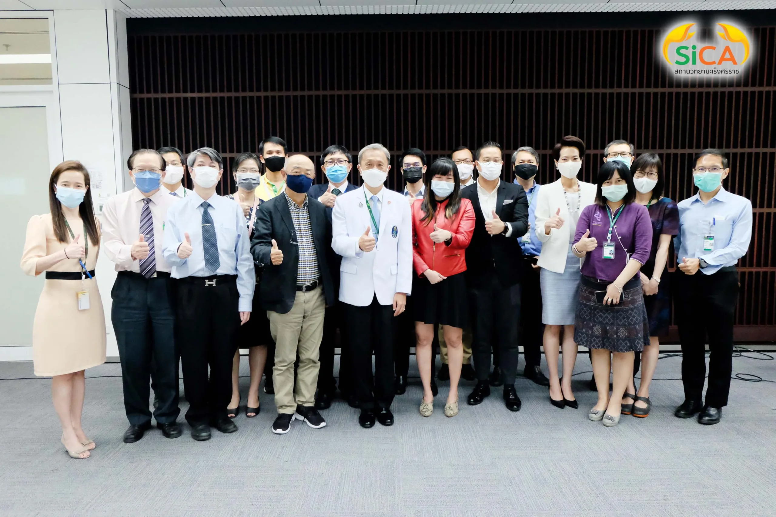 ทีมอมตะมหิดลเยี่ยมชมศูนย์ที่เกี่ยวกับโรคมะเร็ง ปี 2563 สถานวิทยามะเร็งศิริราช คณะแพทยศาสตร์ศิริราชพยาบาล มหาวิทยาลัยมหิดล
