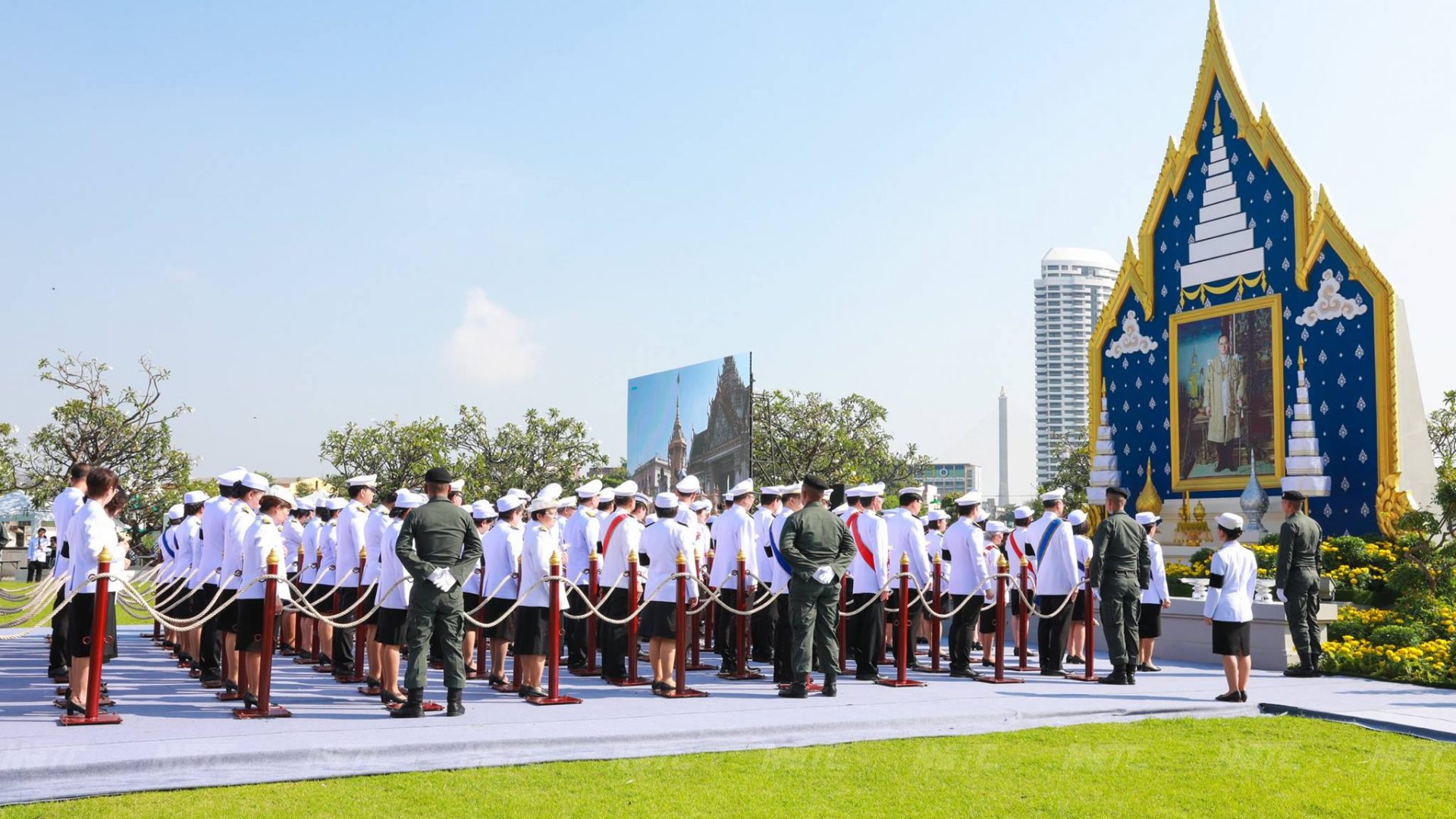 Final Tribute and Farewell To His Majesty the Late King Bhumibol Adulyadej