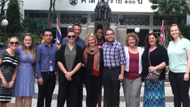 Delegates from Center for Music Therapy in End of Life Care, West Virginia University, USA Visited Siriraj Hospital