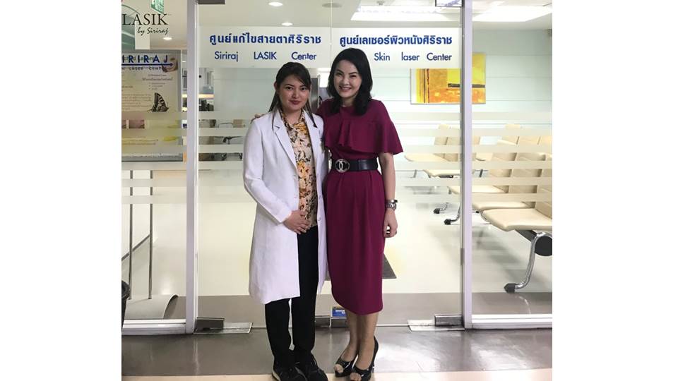 The Filipino Resident Attend the “Resident Elective” at Siriraj Skin Laser Clinic