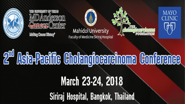 2nd Asia-Pacific Cholangiocarcinoma Conference