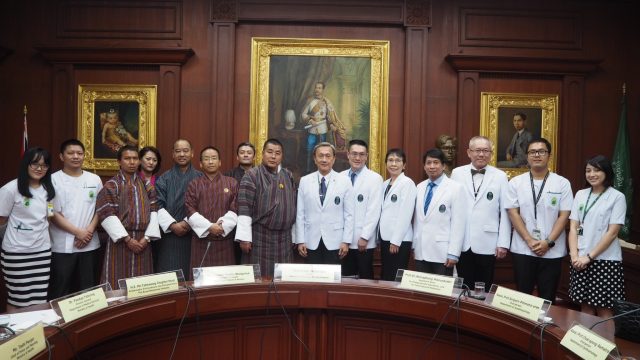 Ministry of Health, Royal Government of Bhutan Visit Siriraj