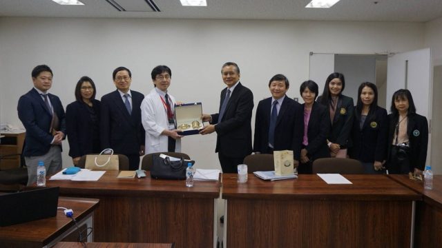 Prof. Prasert Assantachai and Institute of Geriatric Medicie, MOPH visited Fujita Health University, Japan