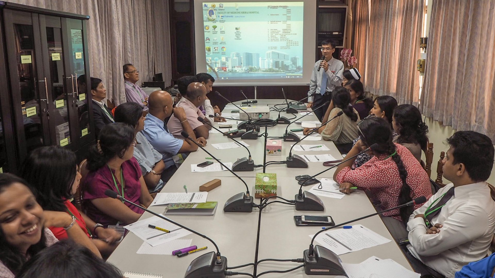 Sri Lankan Clinical Nutrition Physicians Visits Siriraj Research Center for Nutrition Clinic