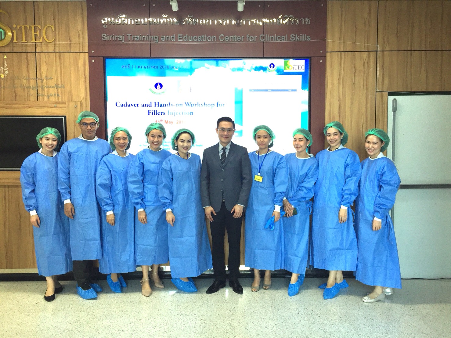 The Cadaver and Hands-On Workshop for Filler Injection at Siriraj