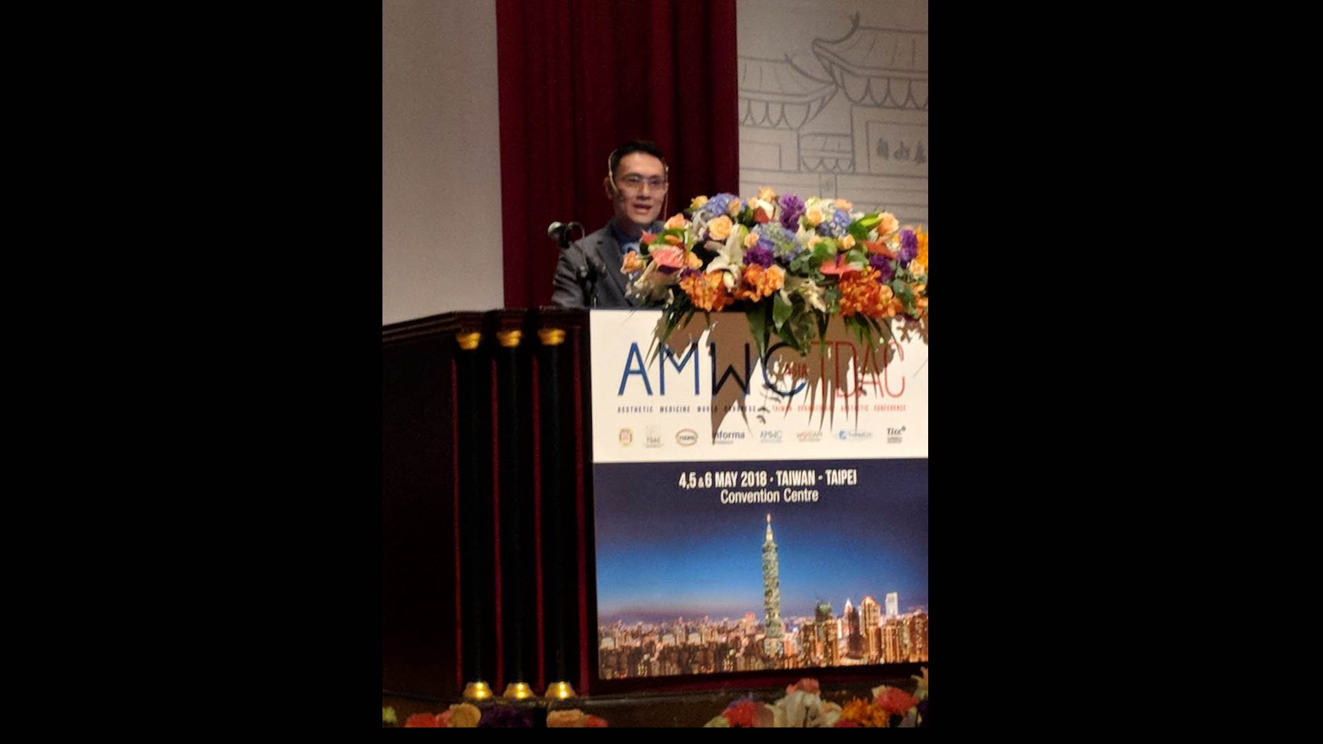 Siriraj Faculty Attended “Aesthetic Medicine World Congress Asia 2018”