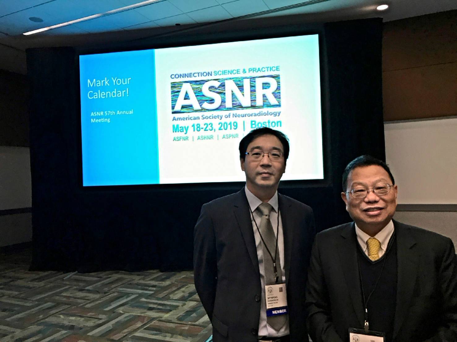 Siriraj Faculty Delivered a Lecture at the ASNR 56th Annual Meeting & The Foundation of ASNR Symposium 2018