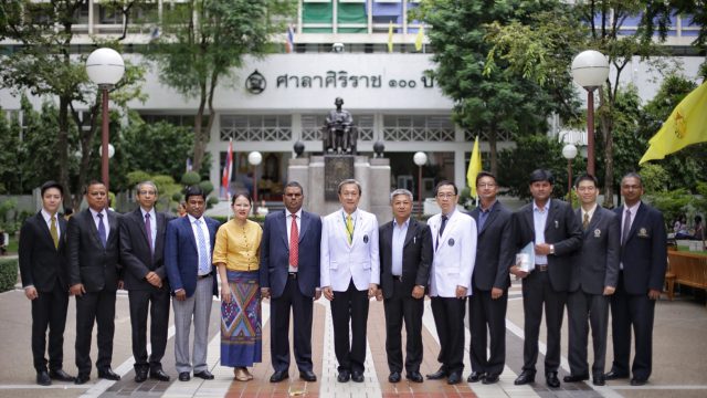 Deputy Prime Minister and Minister of Health and Population, Nepal Visits Siriraj