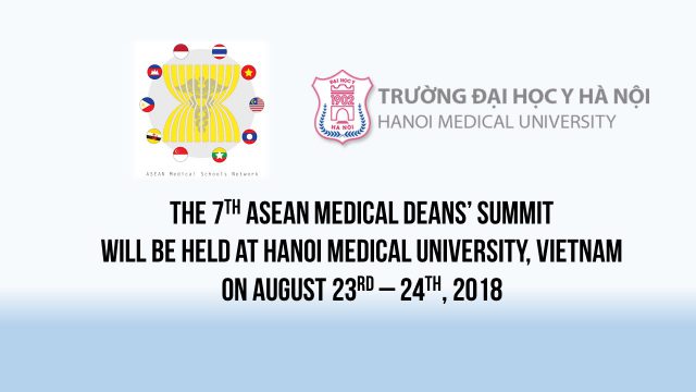 The 7th ASEAN Medical Deans’ Summit in Hanoi: Schedule Available !