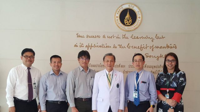 Lee Kong Chian School of Medicine, Nanyang Technology University, Singapore Visits Siriraj