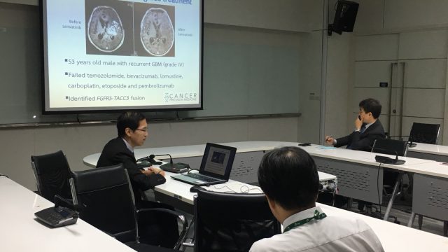 Discussion on Cancer Research Between Siriraj and Seoul National University, Korea