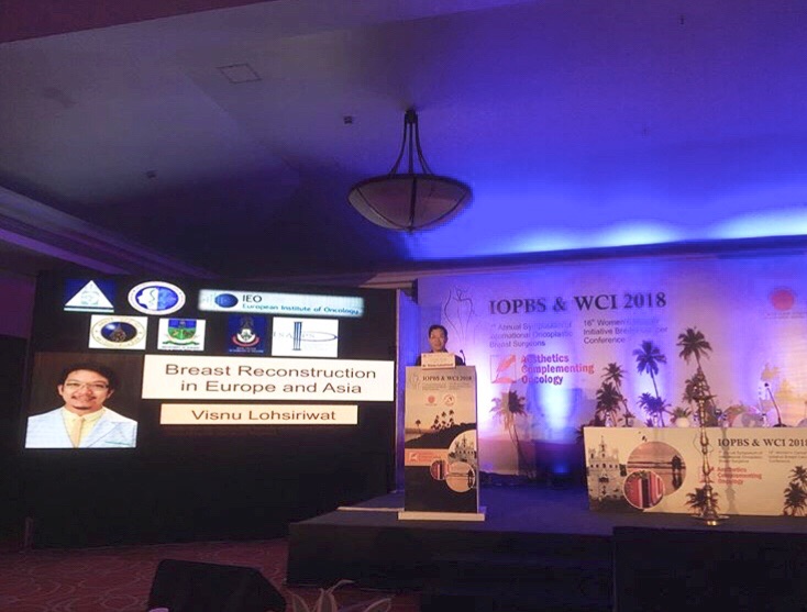 Siriraj Faculty Delivered the Lectures at “7th International Oncoplastic Breast Surgery Symposium”