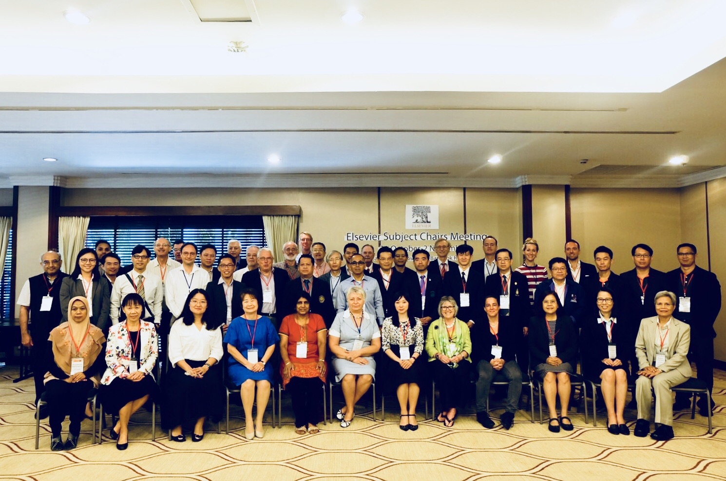 Siriraj Medical Journal at “Elsevier Subject Chairs Meeting: Thai Local Board Meets with SCOPUS Subject Chairs”