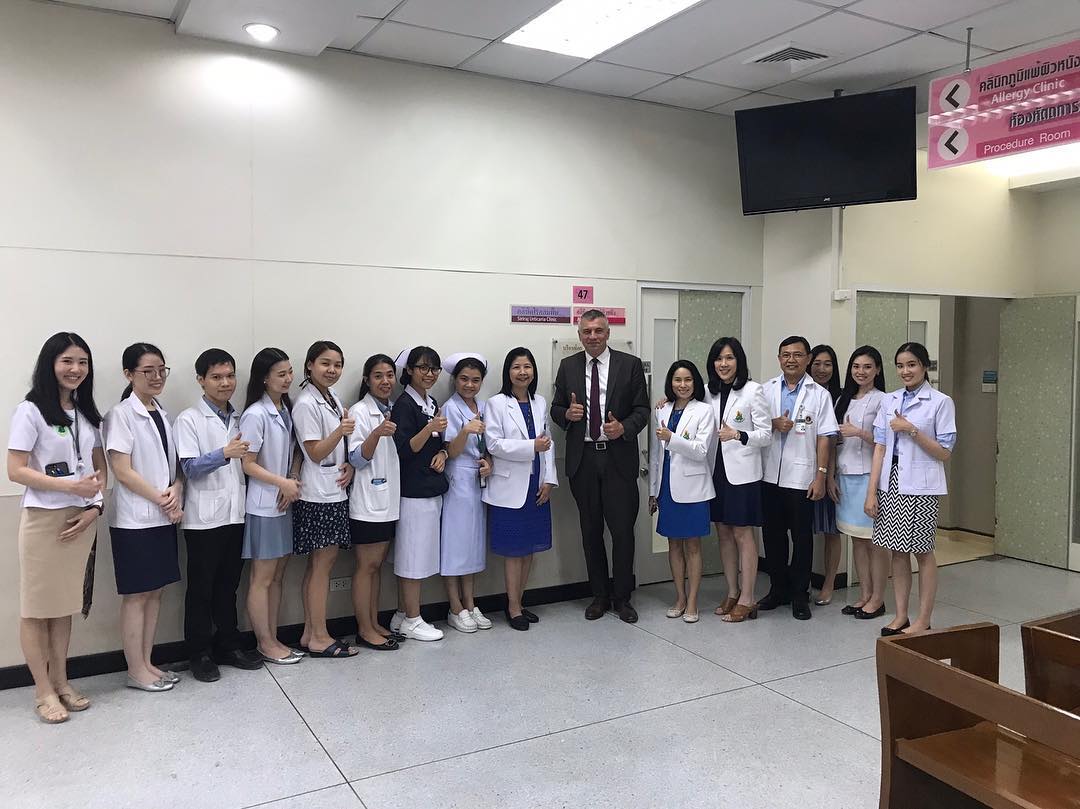 Siriraj Urticaria Clinic Certified as the First GA2LEN UCARE in Southeast Asia