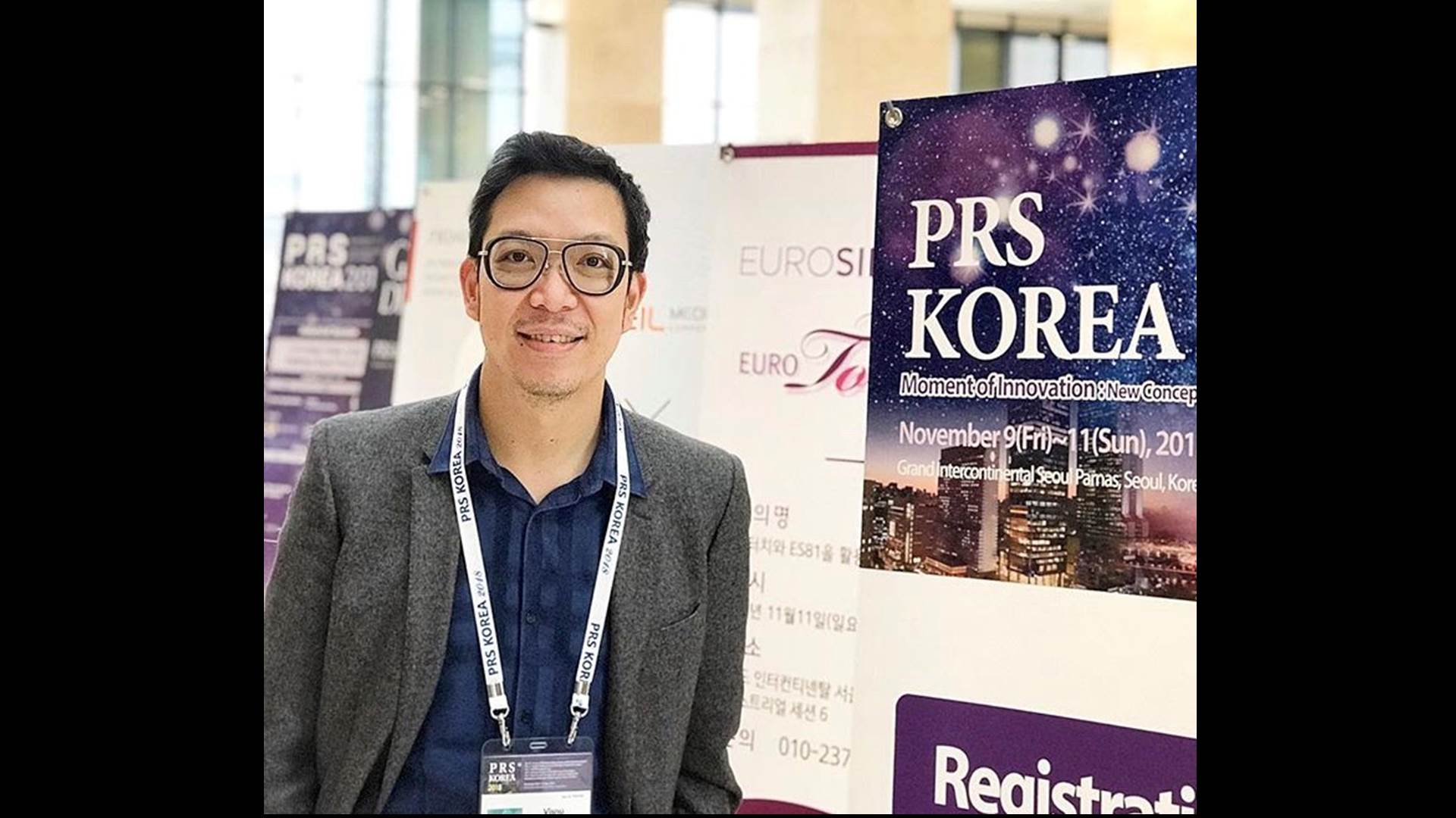Siriraj Faculty Attended PRS Korea 2018: Moment of Innovation, the International Confederation of Plastic Surgery Societies