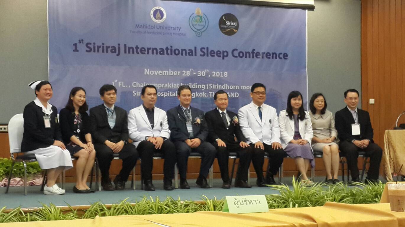 The 1st Siriraj International Sleep Conference