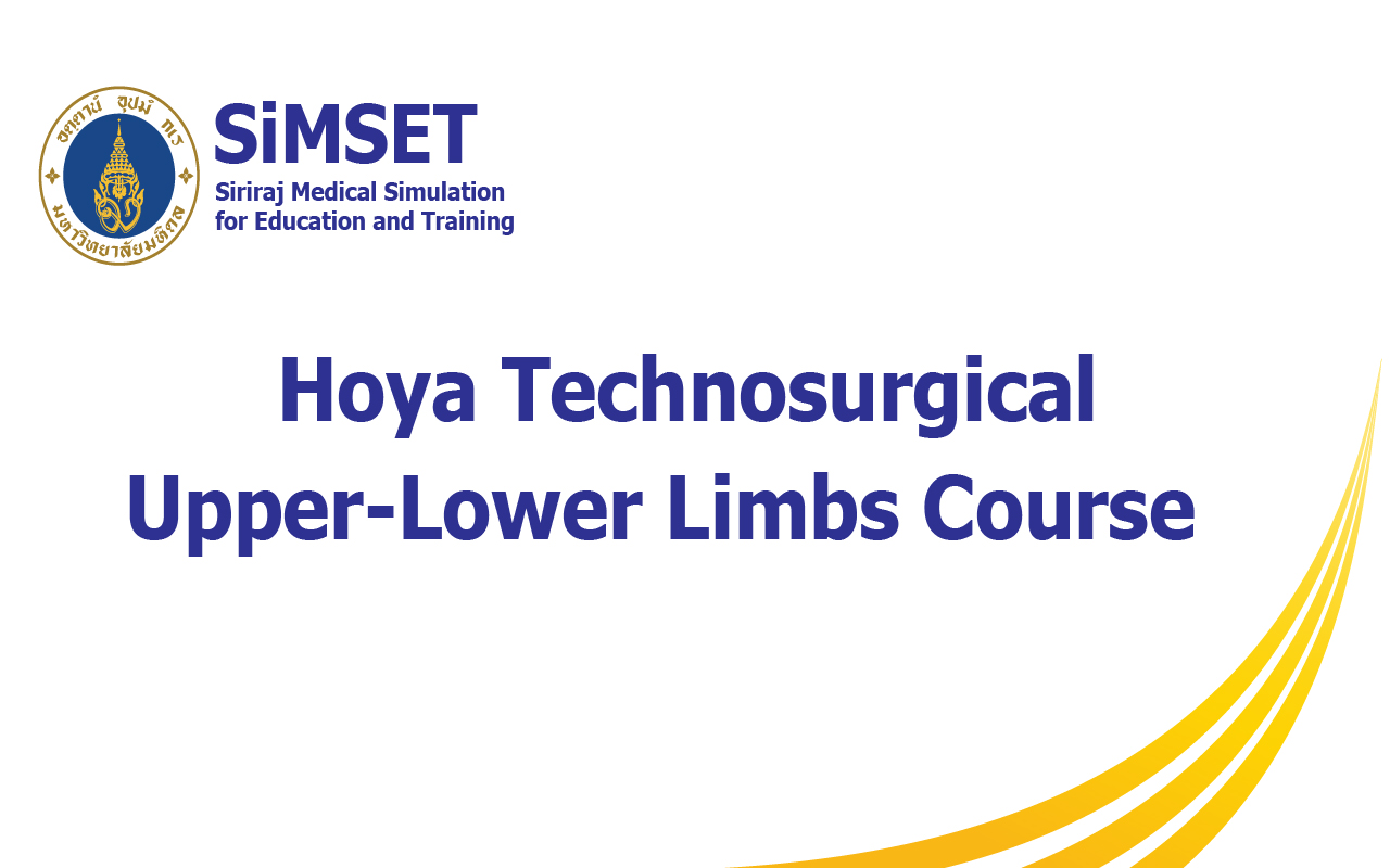 Hoya Technosurgical Upper-Lower Limbs Course