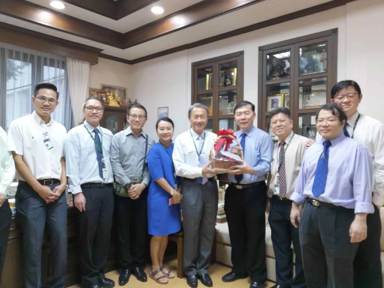 Department of Surgery visits Dean for the celebration New Year 2019