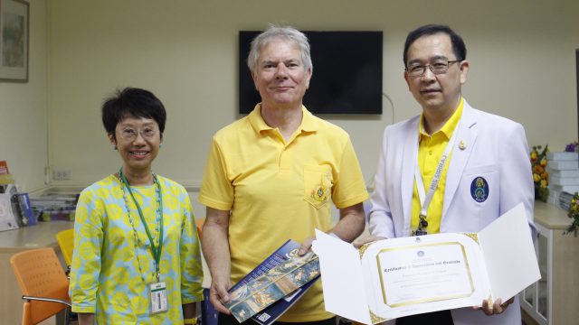 Siriraj International Visiting Scholar at Department of Immunology