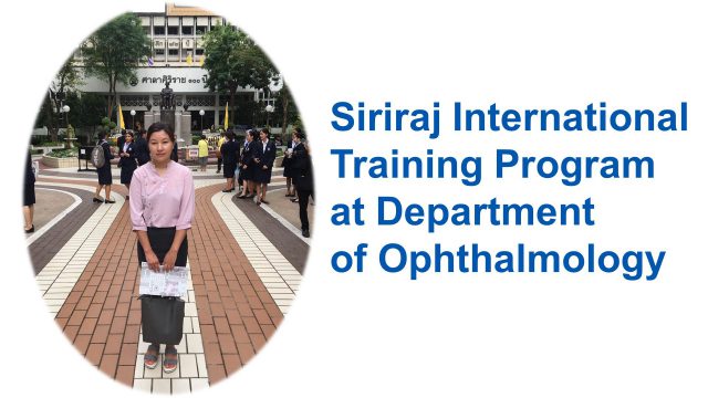 “Siriraj International Short Training Program” at Siriaj