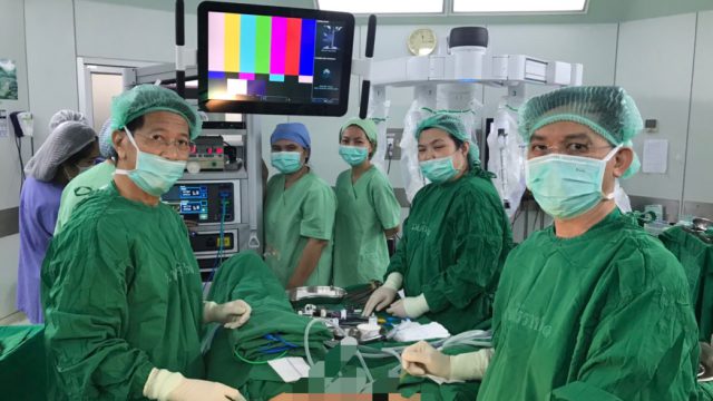 The 1st Successful Case of “da Vinci XI” Robot Surgery in Thailand!