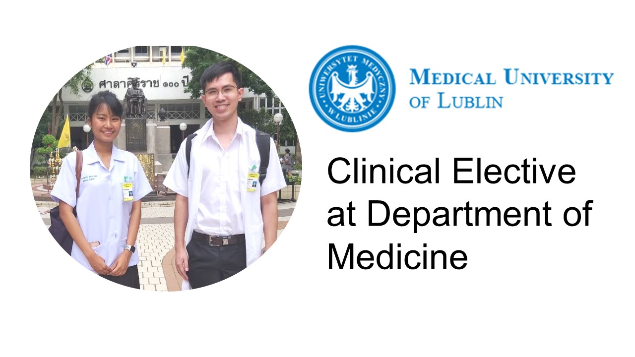 Elective Study at Department of Medicine