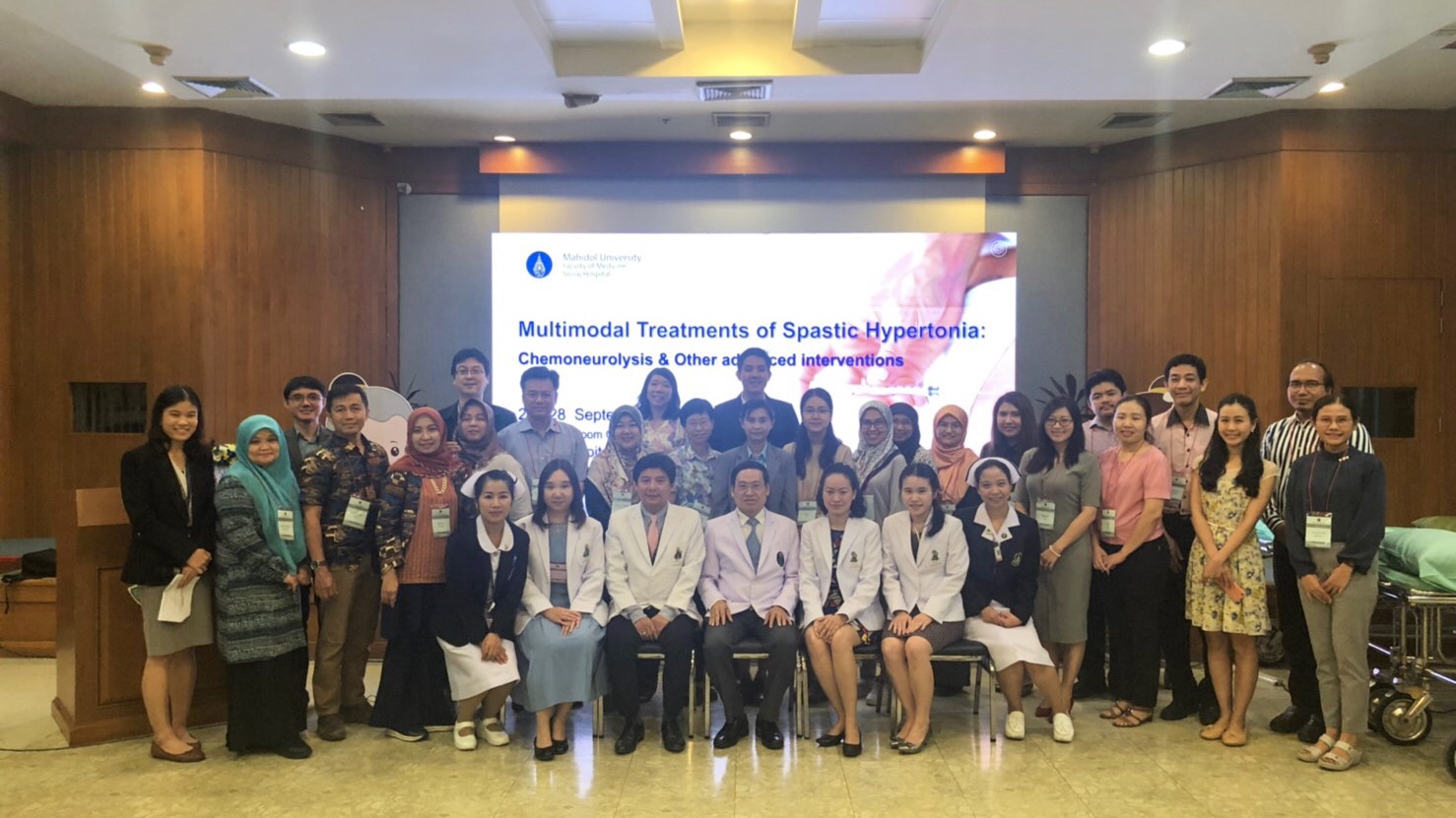 Siriraj International Conference “Multimodal Treatments of Spastic Hypertonia: Chemoneurolysis and Other Advanced Interventions”