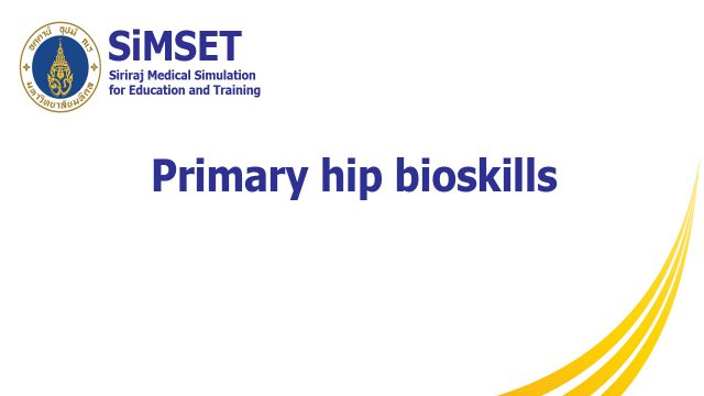 Primary hip bioskills