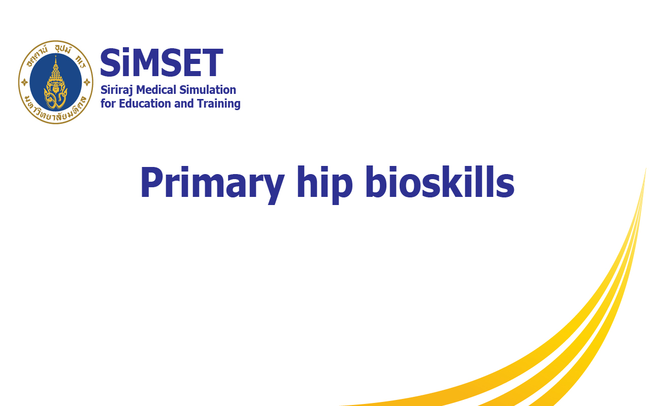 Primary hip bioskills