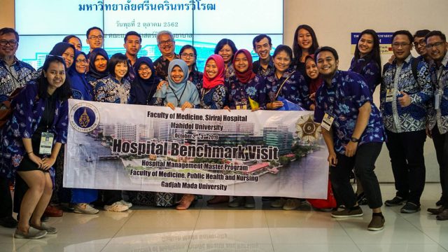 Gadjah Mada University Attended the Hospital Benchmark Study at Siriraj