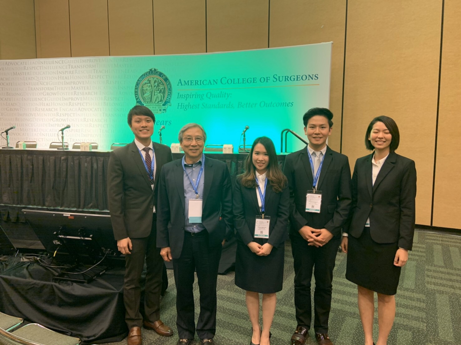 Siriraj Surgery Team in American College of Surgeons Conference Session