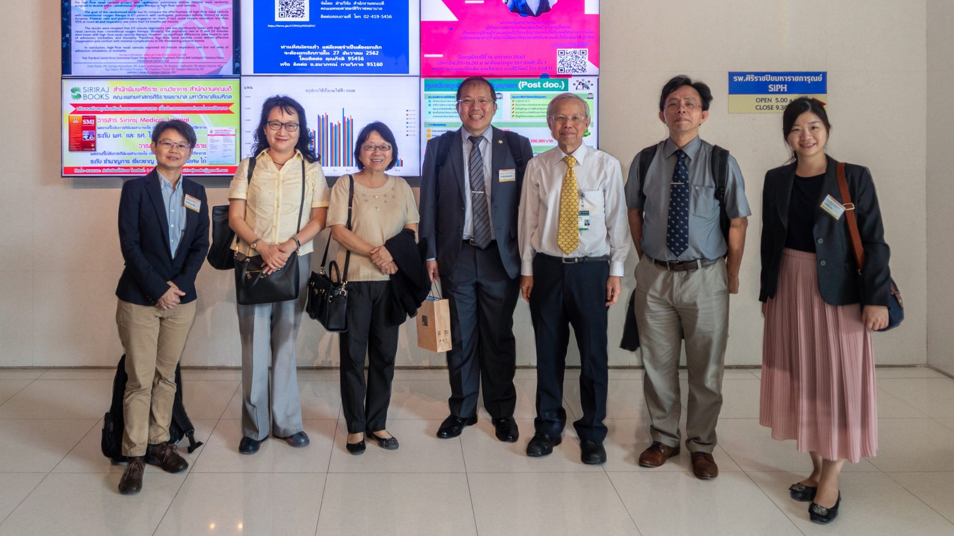 National Cheng Kung University Taiwan Visits Siriraj Medical Research Center