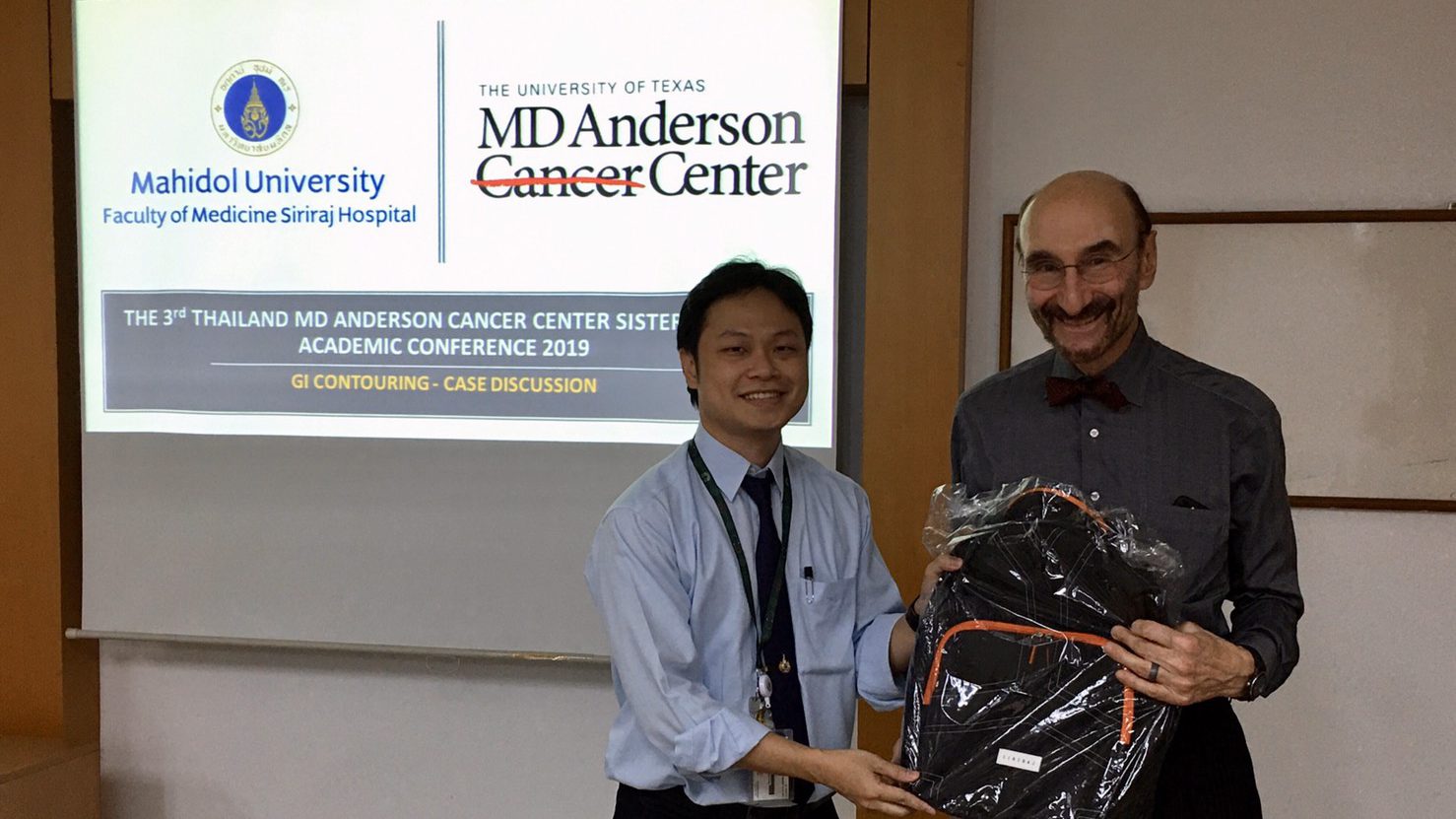 The 3rd Thailand MD Anderson Cancer Center Sister Institute Academic Conference 2019