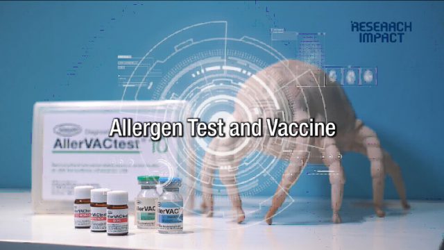 Research and Development of Diagnostic Test and Therapeutic Vaccine for Allergic