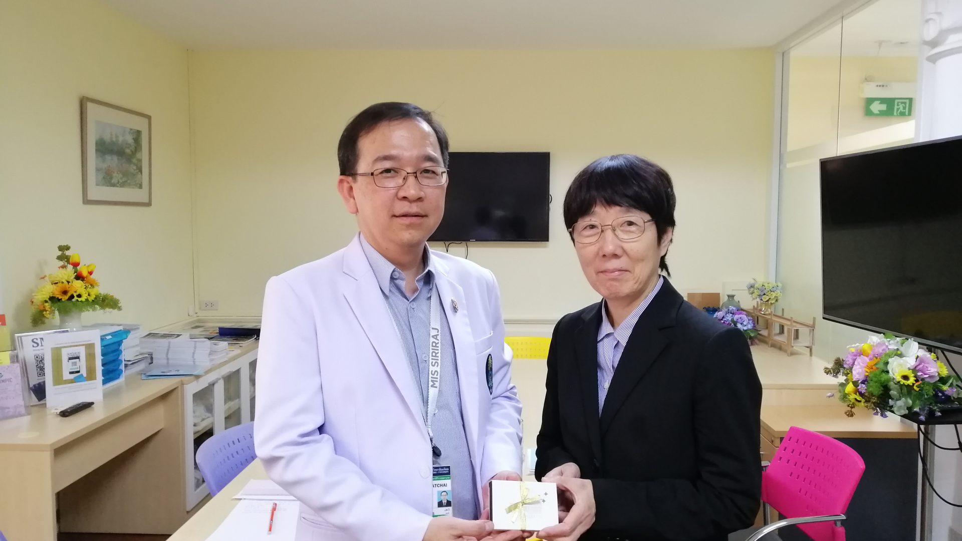 Deputy Vice-President of Chiba University Visits Siriraj