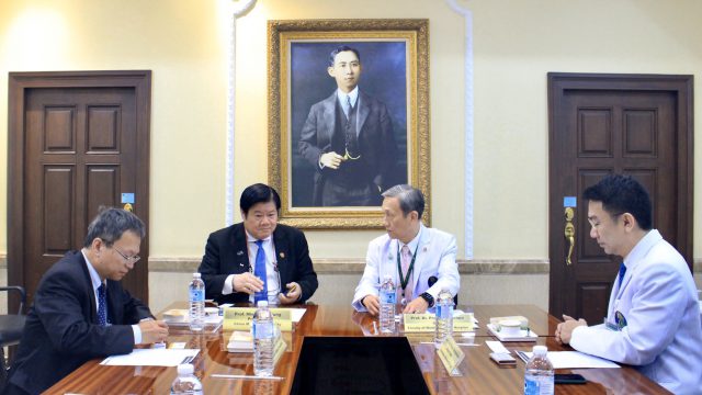 President of Chinal Medical University Taiwan Visits Siriraj