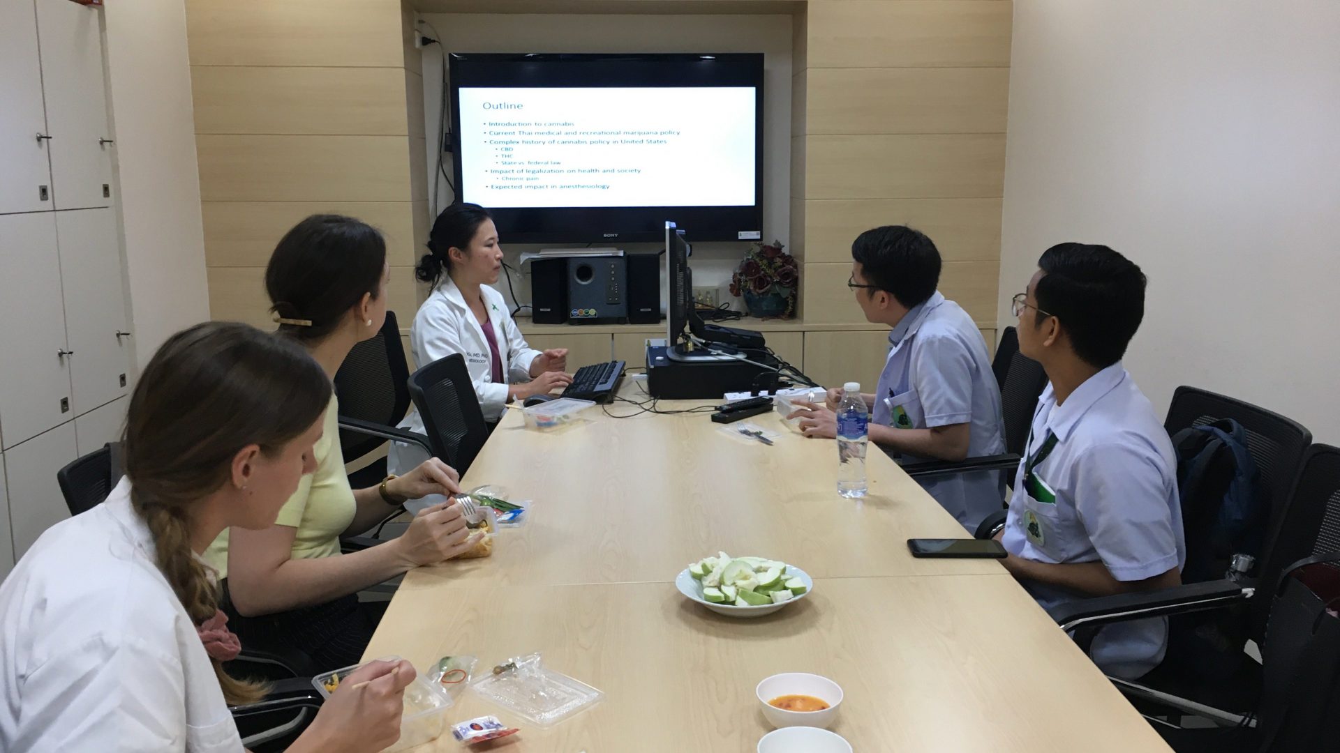 OHSU Resident’s Presentation at Siriraj Pain Management Unit