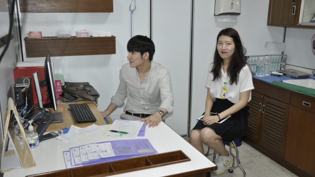 Ms.Jinsil Jeong, a medical student from the Republic of Korea