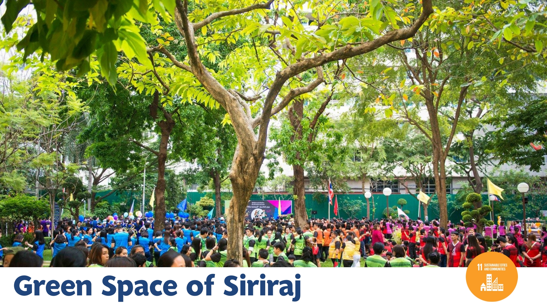Green Space of Siriraj
