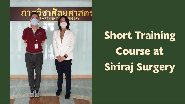 Head Neck & Breast Training at Siriraj Surgery