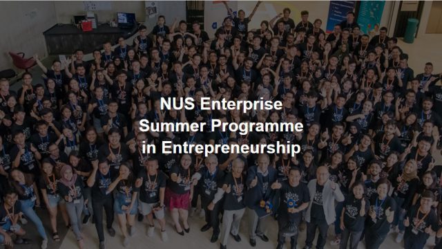NUS Enterprise Summer Programme in Entrepreneurship