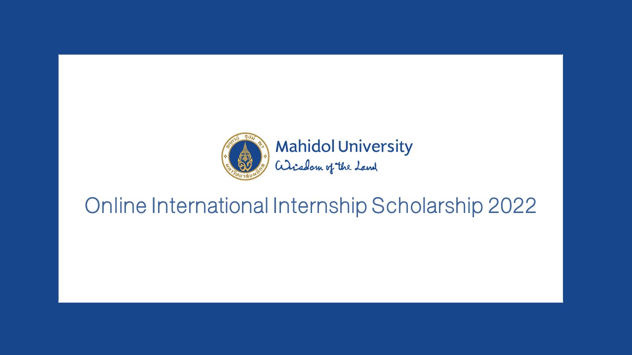 Announcement of Online International Internship Scholarship 2022