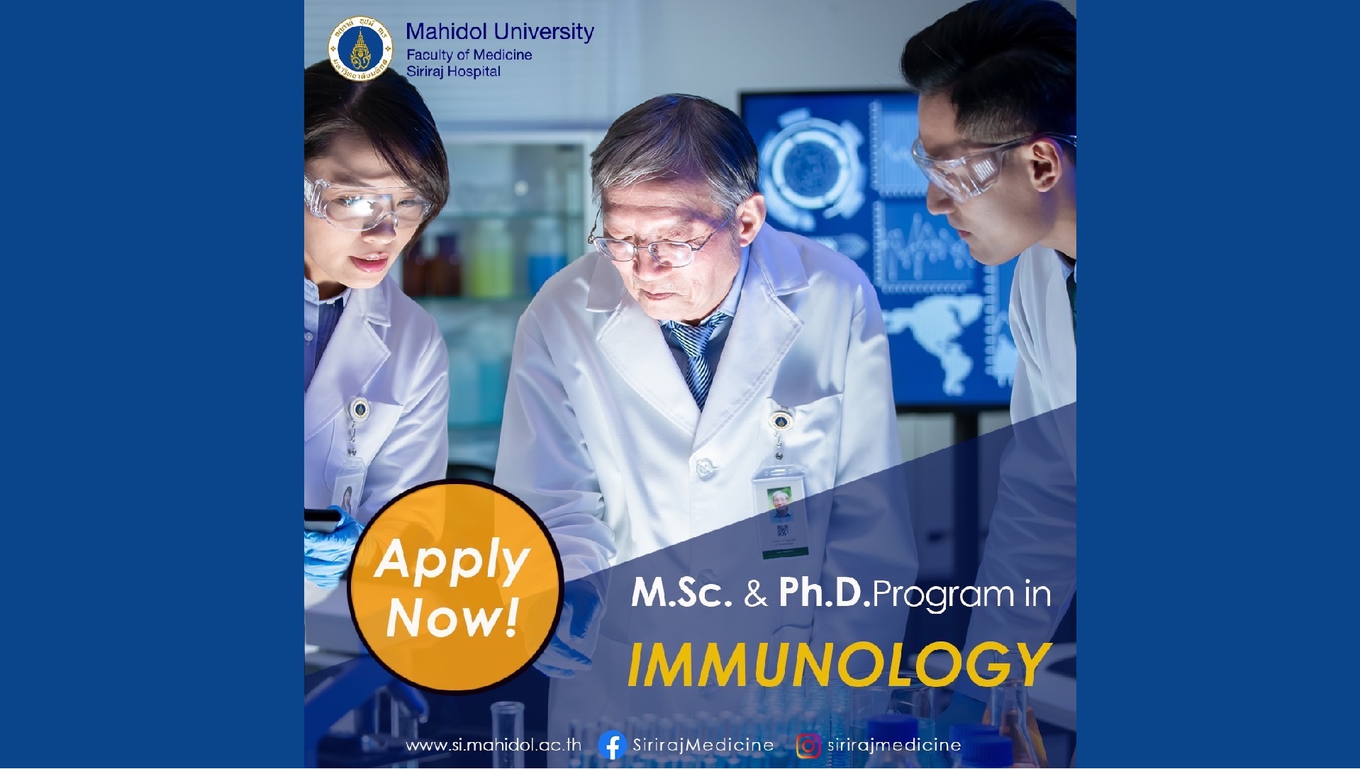 M.Sc. & Ph.D. Program in Immunology