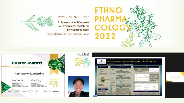 Siriraj Faculty Abroad at Ethnopharmacology 2022