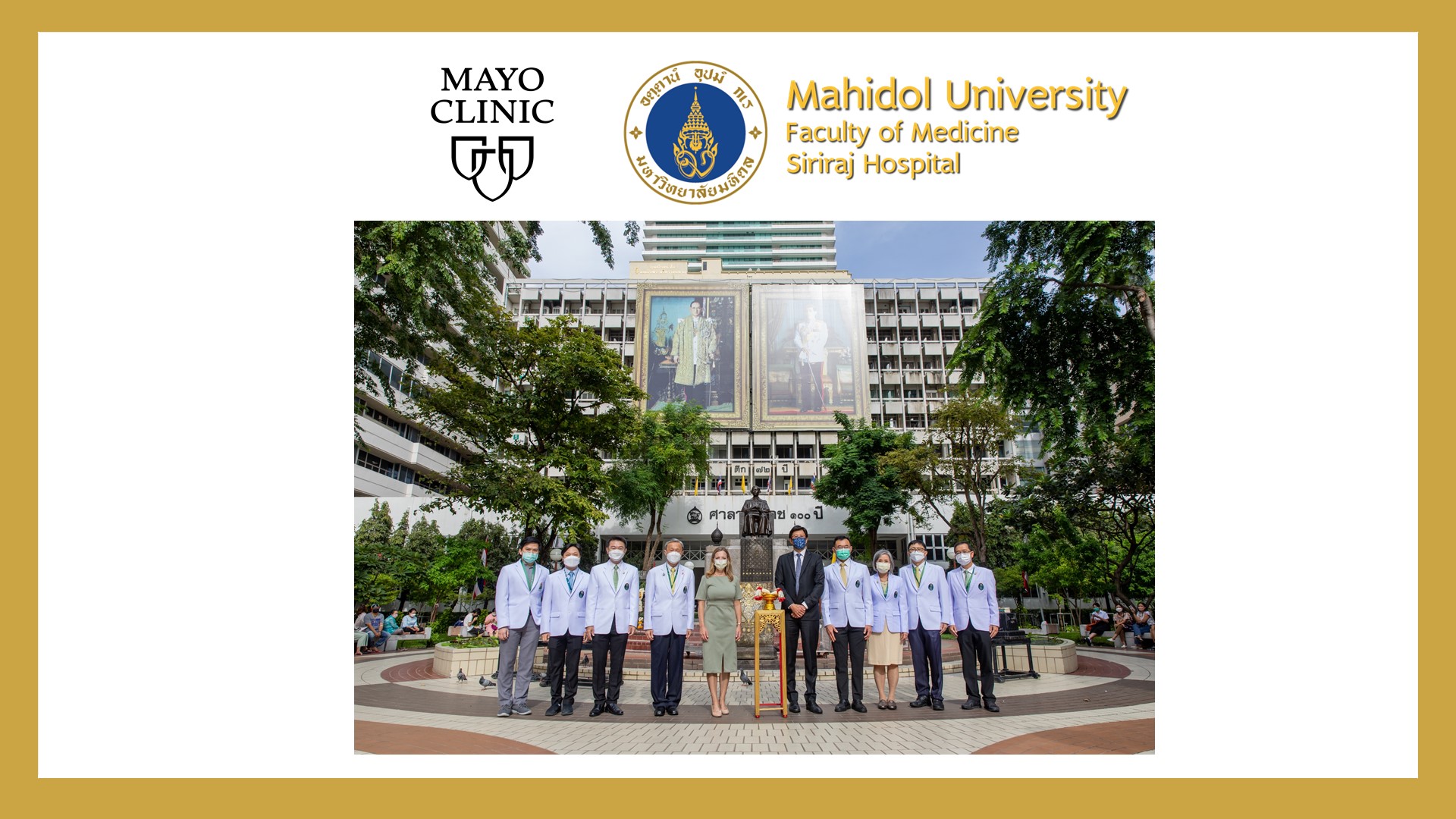 Mayo Clinic USA Visits Siriraj