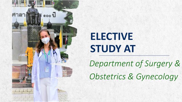 Elective Study at Dept. of Surgery and OBGYN